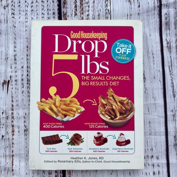 Good Housekeeping Drop 5 Pounds Lifestyle Book Pre-Loved - Picture 1 of 3